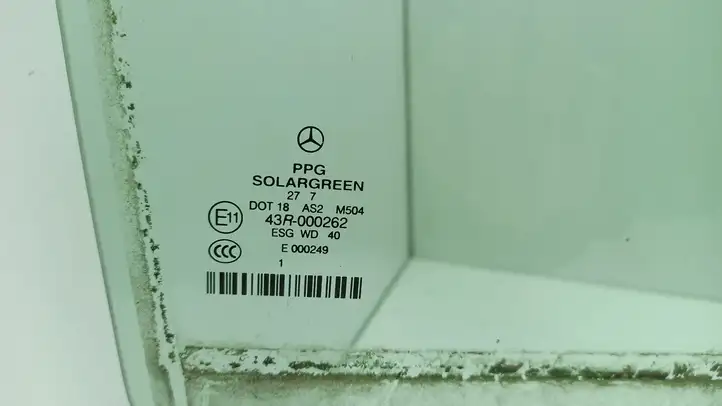 Mercedes-Benz E W211 (2002 - 2009) Стекло задней двери — фото 2