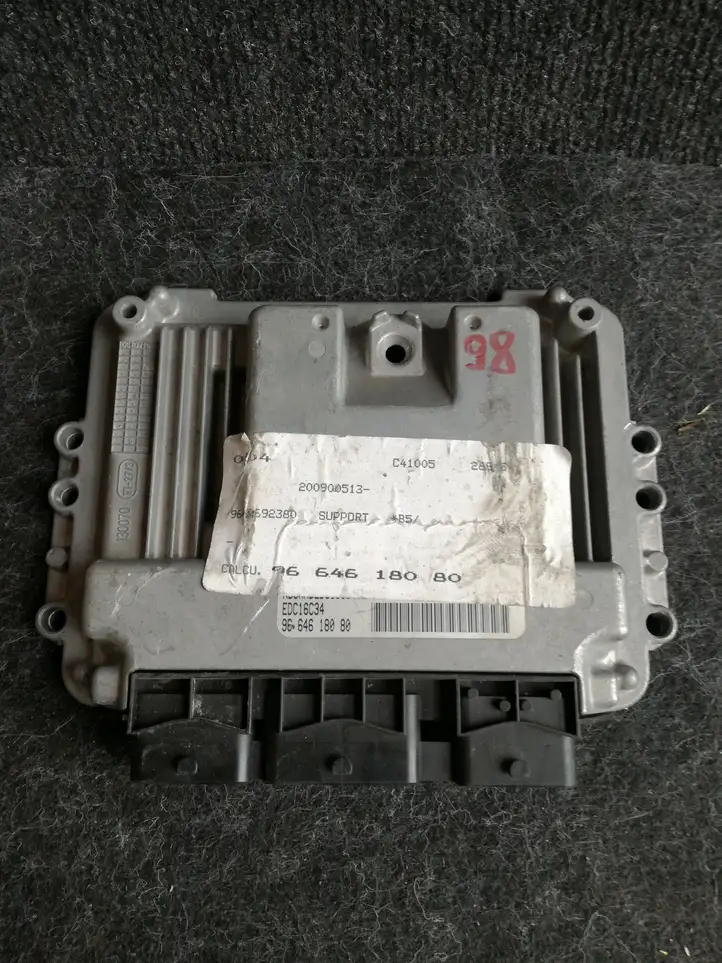 Citroen C4 (2004 - 2008) 9664618080 Блок управления двигателем (ЭБУ) — фото 1