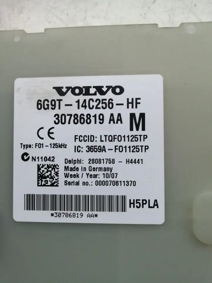 Volvo S80 (2006 - 2009) 30786819AA Модуль комфорта — фото 2