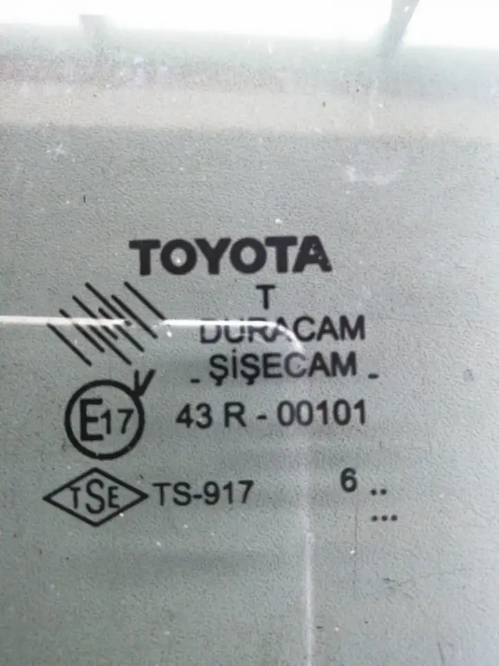 Toyota Corolla Verso AR10 (2004 - 2009) Стекло задней двери — фото 5