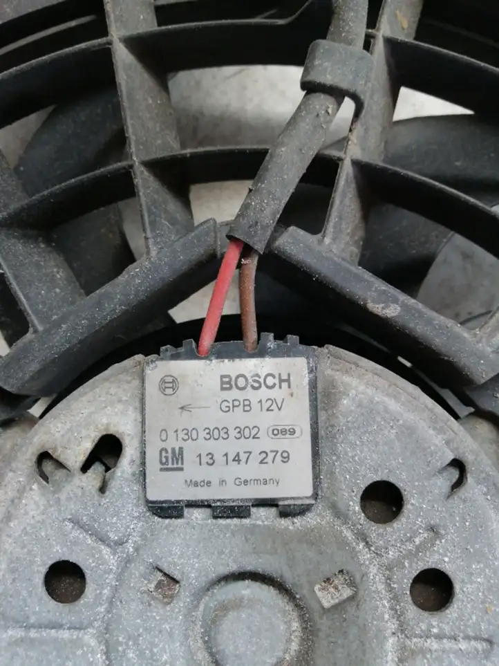 Opel Zafira B (2003 - 2006) 0130303302 Дифузор радиатора — фото 3