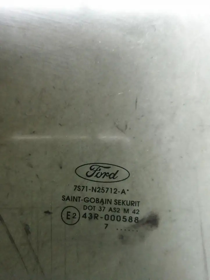 Ford Mondeo MK IV (2007 - 2014) 7S71N25712A Стекло задней двери — фото 3