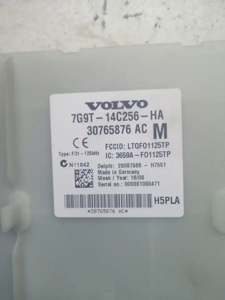 Volvo S80 (2006 - 2009) 7G9T14C256HA Модуль комфорта — фото 3