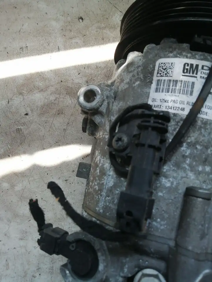Opel Astra J (2009 - 2012) 13412248 Компрессор (насос) кондиционера воздуха — фото 6