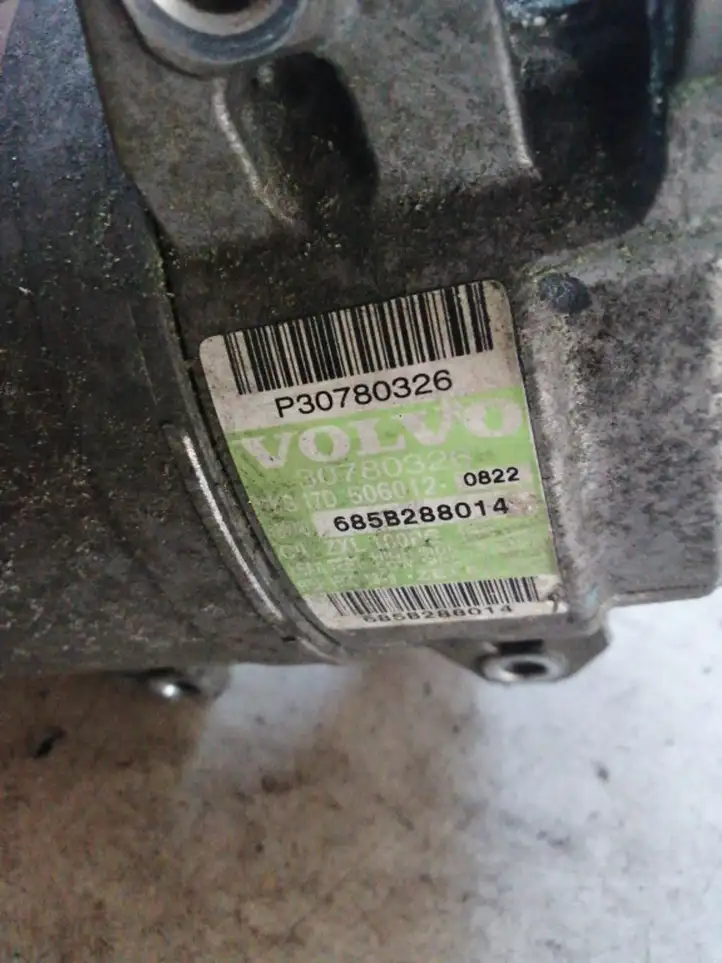 Volvo XC70 (2007 - 2013) P30780326 Компрессор (насос) кондиционера воздуха — фото 6