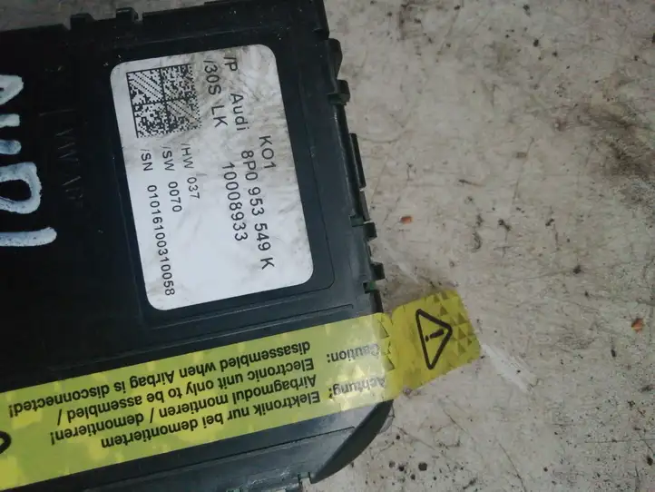 Audi A3/S3 8P (2008 - 2013) 8P0953549K Датчик угла поворота руля — фото 3