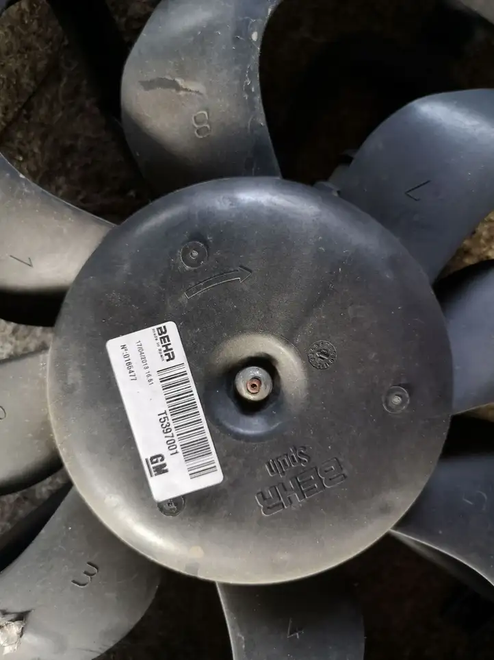 Opel Meriva B (2010 - 2014) 560961104 Дифузор радиатора — фото 2