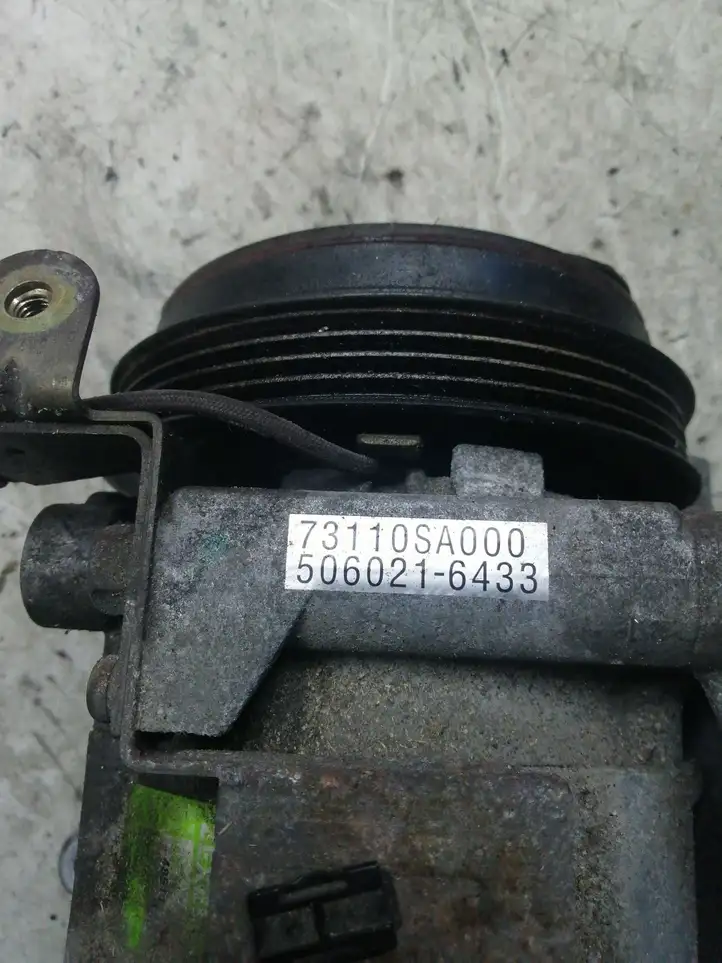 Subaru Forester SG (2003 - 2005) 73110SA000 Компрессор (насос) кондиционера воздуха — фото 2