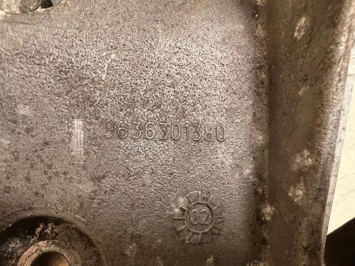 Peugeot 307 CC (2001 - 2005) 9636301380 Кронштейн генератора — фото 2