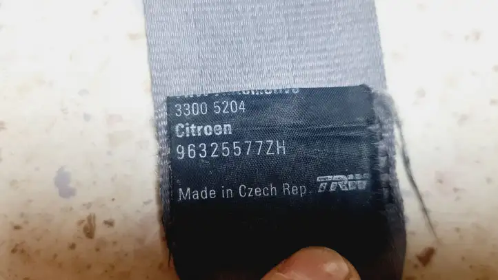 Citroen C5 (2001 - 2004) 96325577ZH Задний ремень безопасности — фото 5
