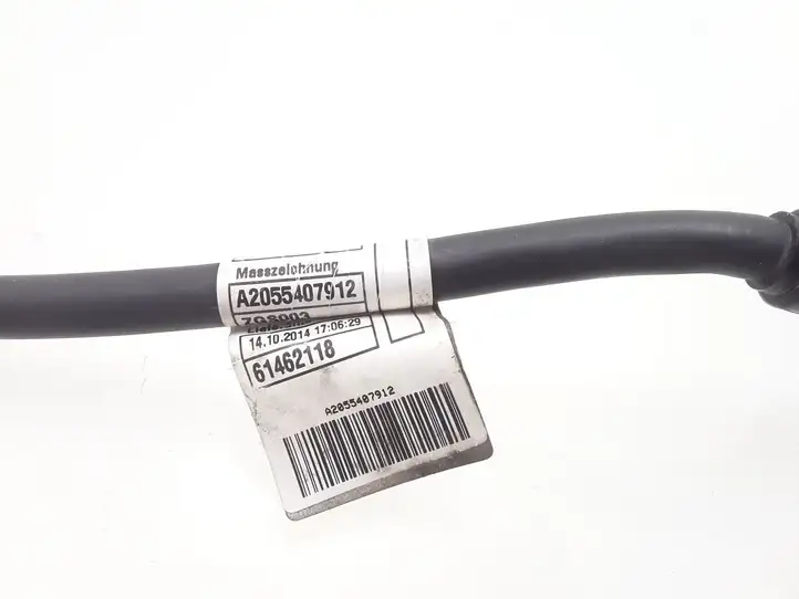 Mercedes-Benz C W205 (2014 - 2021) A2055407912 Плюсовой провод аккумулятора — фото 3