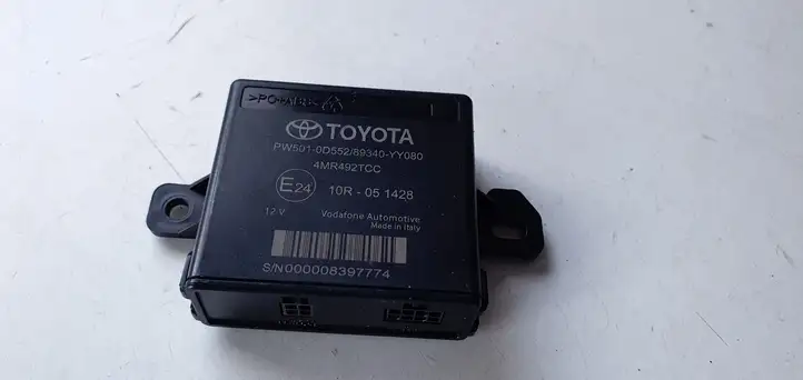 Toyota Yaris (2014 - 2019) Блок управления парктрониками — фото 1