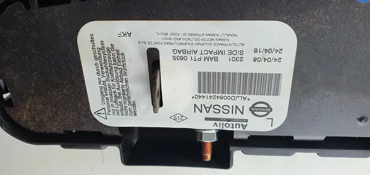Nissan Qashqai (2006 - 2010) Подушка безопасности сиденья — фото 5