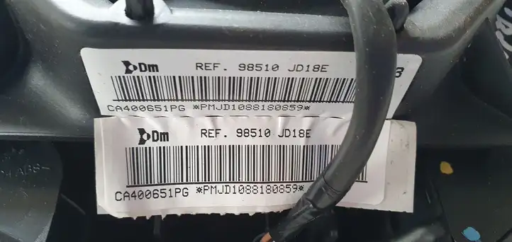Nissan Qashqai (2006 - 2010) Подушка безопасности руля — фото 6