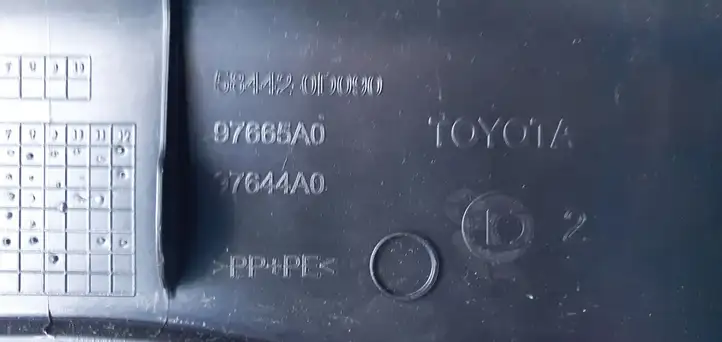 Toyota Yaris (2014 - 2019) Прочие детали салона — фото 2
