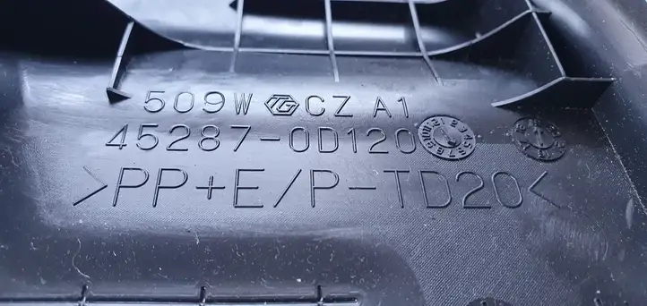 Toyota Yaris (2014 - 2019) Обшивка рулевой колонки — фото 6