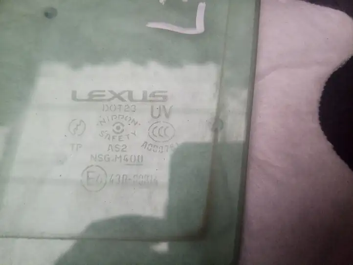 Lexus GS 300 350 430 450h (2004 - 2007) Стекло задней двери — фото 2