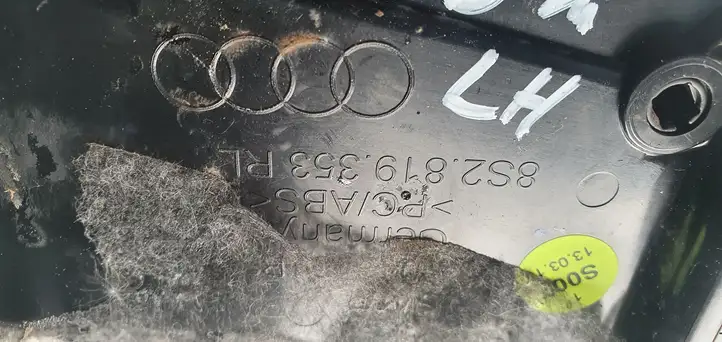 Audi TT TTS RS Mk3 8S (2014 - 2018) Прочие детали салона — фото 8