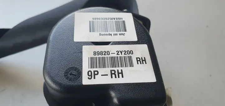 Hyundai ix35 (2009 - 2013) Задний ремень безопасности — фото 2