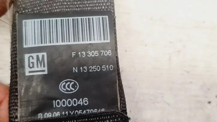 Opel Meriva B (2010 - 2014) F13305706 Передний ремень безопасности — фото 5