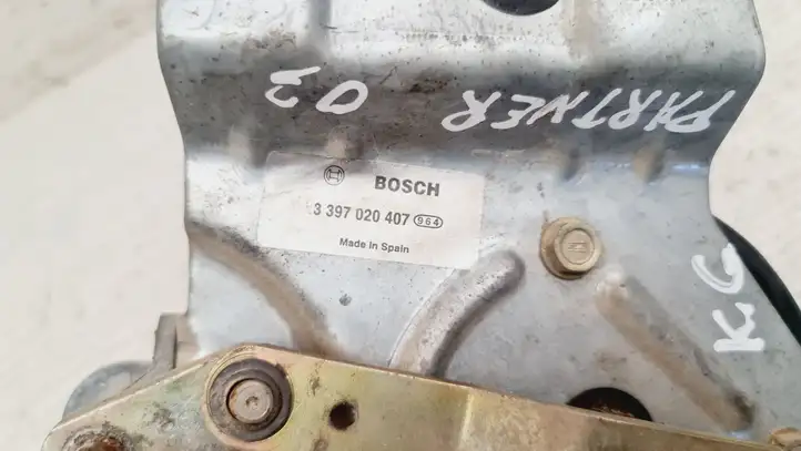 Peugeot Partner (2002 - 2008) 3397020407 Двигатель стеклоочистителя заднего стекла — фото 2
