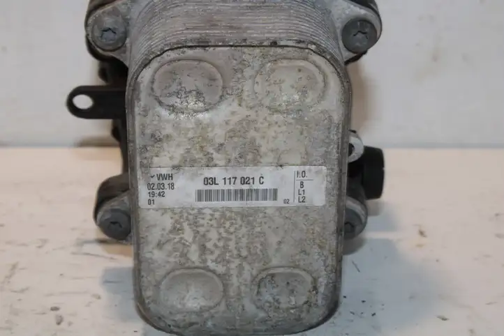 Skoda Rapid (NH) (2012 - 2019) 03L117021C Кронштейн масляного фильтра — фото 6