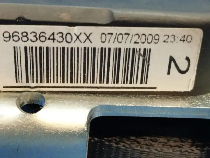 Peugeot 407 (2004 - 2011) 9652456977 Задний ремень безопасности — фото 10