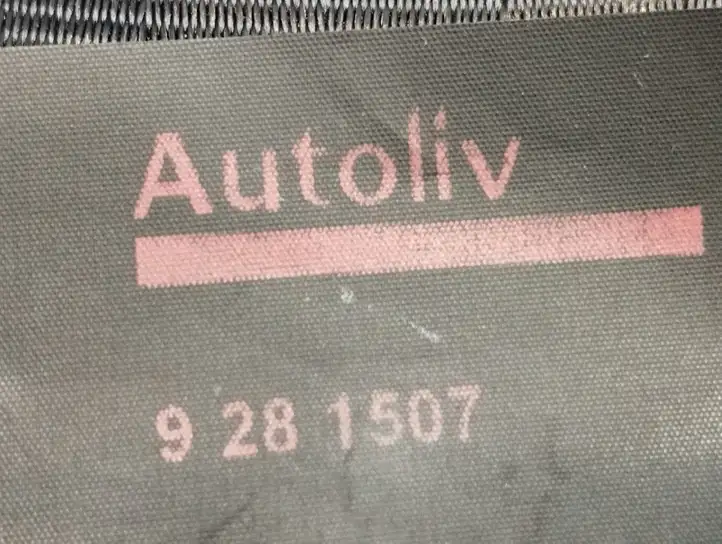 Peugeot 407 (2004 - 2011) 9652456977 Задний ремень безопасности — фото 12