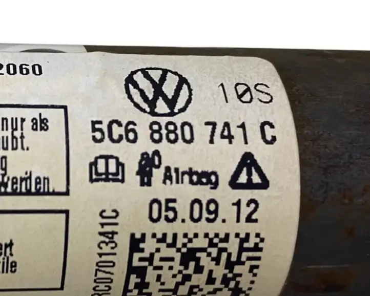 Volkswagen Jetta VI (2011 - 2018) 5C6880741C Боковая подушка безопасности шторка — фото 5