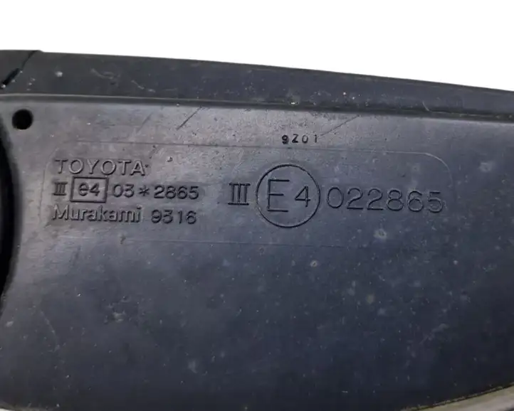 Toyota Prius (XW30) (2009 - 2015) 032865 Боковое зеркало с электроприводом — фото 3