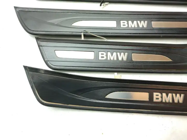 BMW 5 GT F07 (2010 - 2017) 7193469 Внутренняя обшивка порога (комплект) — фото 7