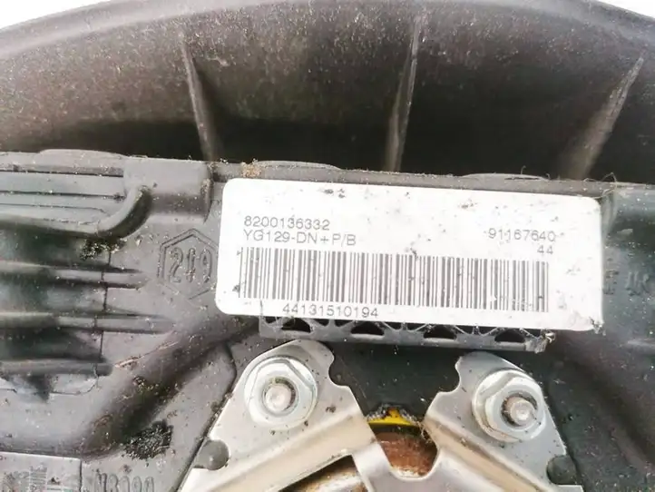 Opel Vivaro (2001 - 2006) 8200136332 Подушка безопасности руля — фото 3