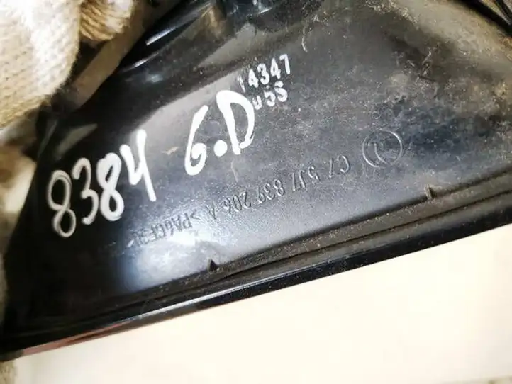 Skoda Praktik 5J8 (2007 - 2014) 5j7839206a Наружная ручка двери — фото 3