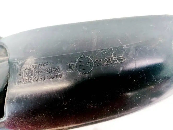 Toyota Avensis Verso (2001 - 2004) E4012153 Боковое зеркало с электроприводом — фото 3