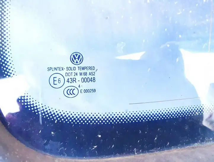 Volkswagen Touareg I (2002 - 2010) Заднее боковое стекло — фото 3