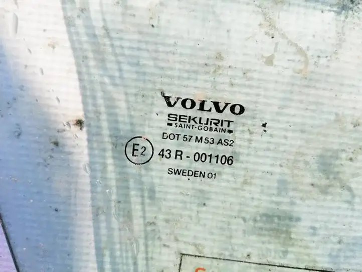Volvo V70 (2000 - 2004) Стекло передней двери — фото 3