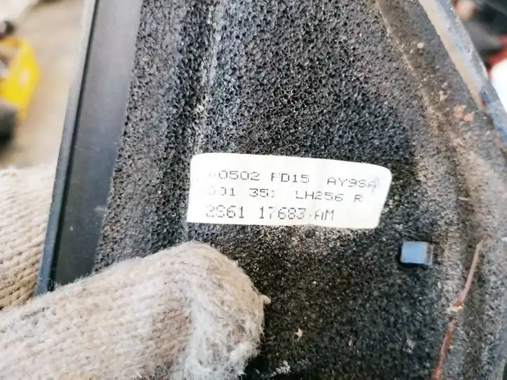 Ford Fiesta (2000 - 2005) 2S6117683AM Боковое зеркало с электроприводом — фото 3