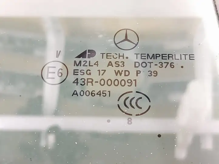 Mercedes-Benz ML W164 (2005 - 2011) Форточка двери — фото 2