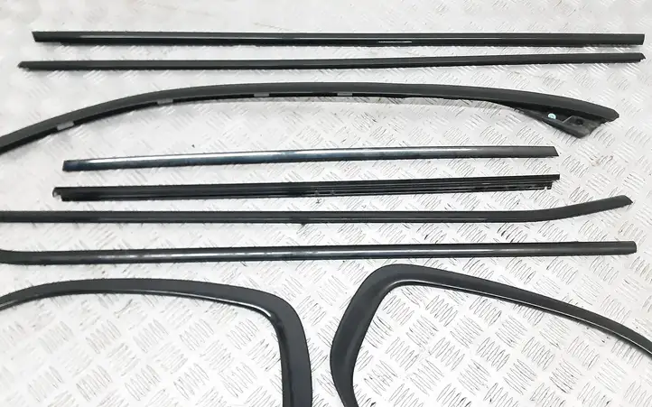 BMW X5 E70 (2006 - 2013) 7146627 Накладка стекла передней двери — фото 2
