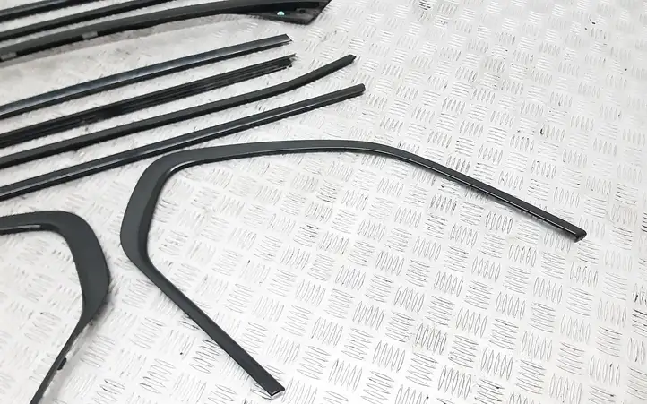 BMW X5 E70 (2006 - 2013) 7146627 Накладка стекла передней двери — фото 4