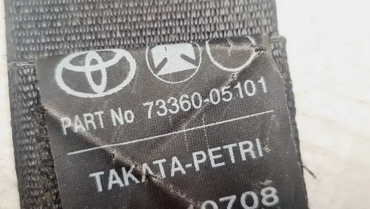 Toyota Avensis T250 (2006 - 2009) 7336005101 Задний ремень безопасности — фото 4