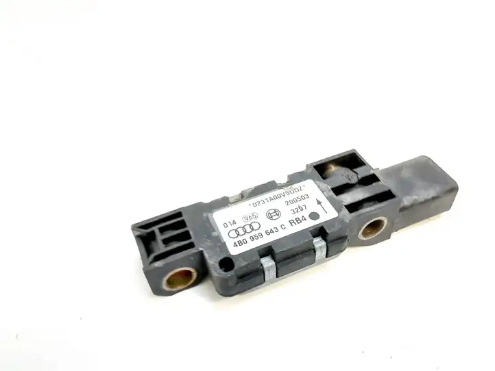 Audi A8 S8 D3 4E (2005 - 2007) 4B0959643C Датчик удара SRS — фото 1