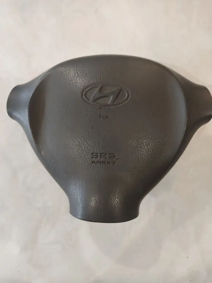 Hyundai Santa Fe (2000 - 2005) Подушка безопасности руля — фото 1