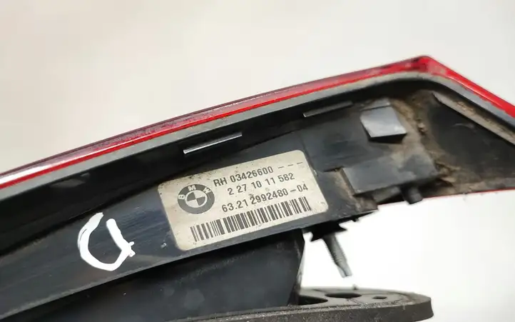 BMW X1 E84 (2009 - 2015) 2992480 Задний фонарь в крышке багажника — фото 2