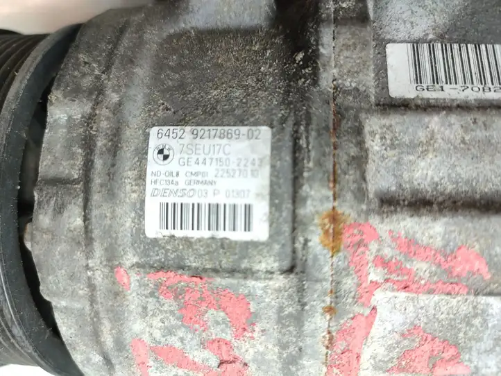 BMW X3 F25 (2010 - 2017) 9217869 Компрессор (насос) кондиционера воздуха — фото 6