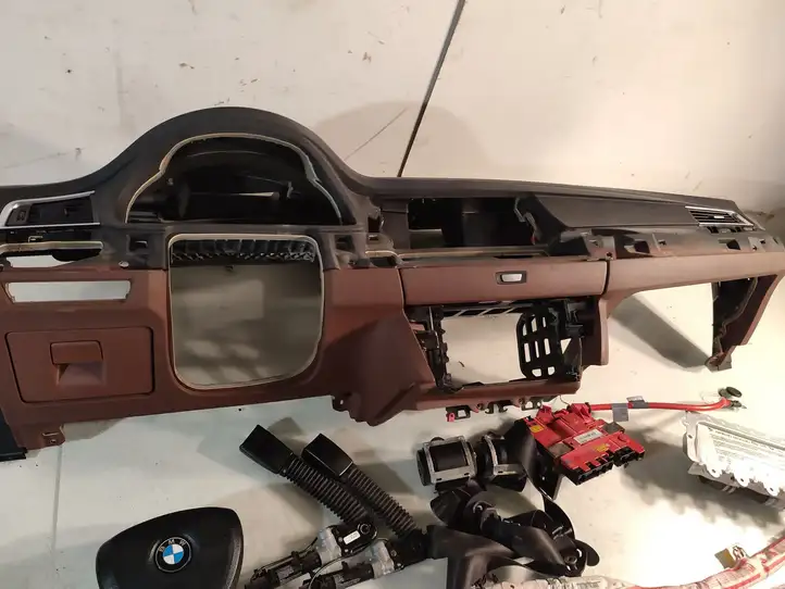 BMW 5 GT F07 (2010 - 2017) 33678383901 Комплект подушек безопасности с торпедой — фото 12
