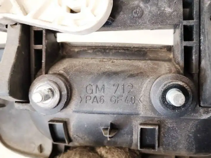 Opel Zafira A (1999 - 2003) gm712 Наружная ручка двери — фото 3