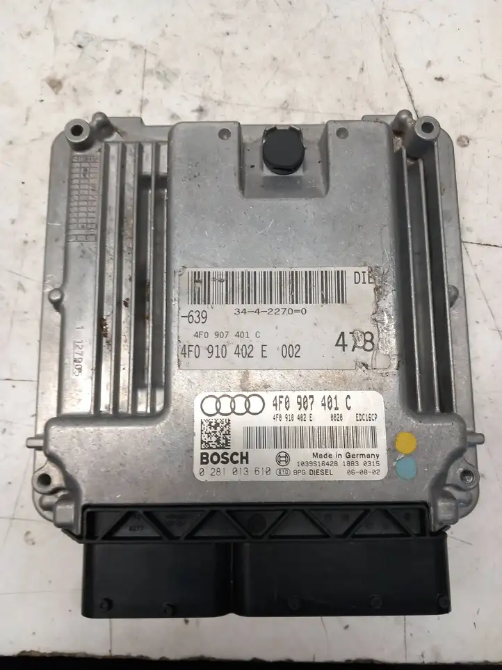 Audi A6 Allroad C6 (2006 - 2008) 4F0907401C Блок управления двигателем (ЭБУ) — фото 1