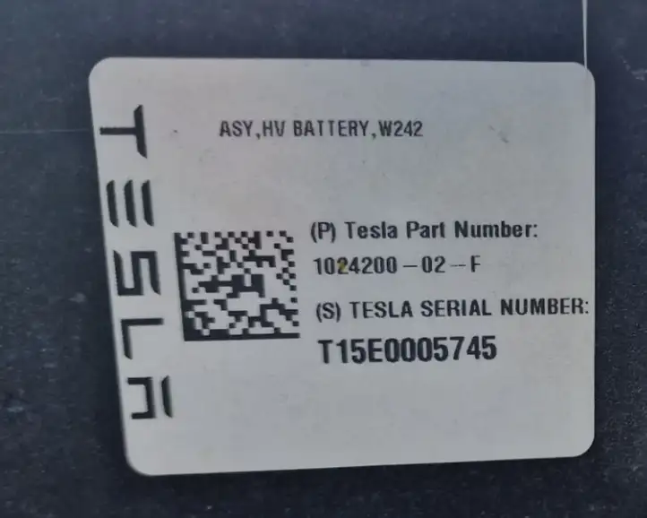 Mercedes-Benz B-class W246 (2014 - 2018) 102420002F Аккумулятор гибридного / электрического автомобиля — фото 6