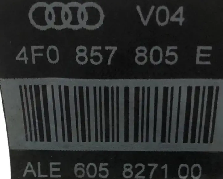 Audi A6 Allroad C6 (2008 - 2011) 4F0857805E Задний ремень безопасности — фото 4